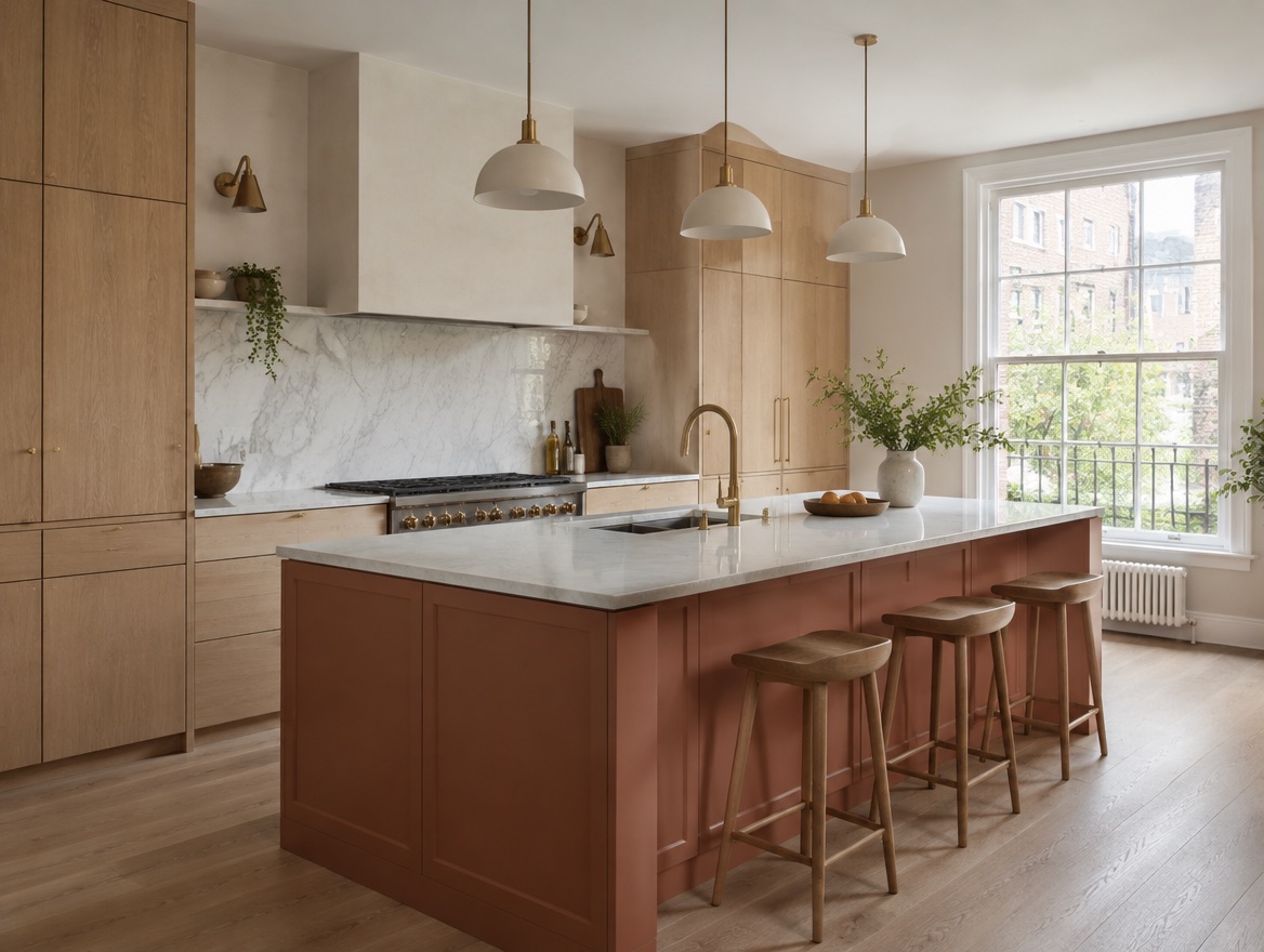 Finished kitchen
